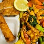 Best DC1/DC7 Chicken with Broccoli & Lemon Chicken Dinner 芥蓝鸡与柠檬鸡组合(晚) in San Antonio, TX